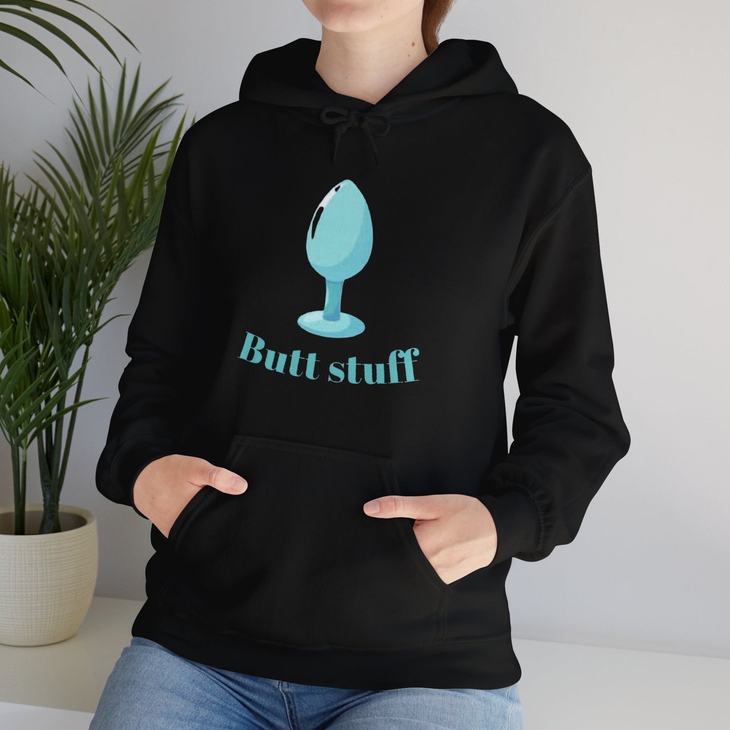 Butt Stuff Unisex Hooded Sweatshirt