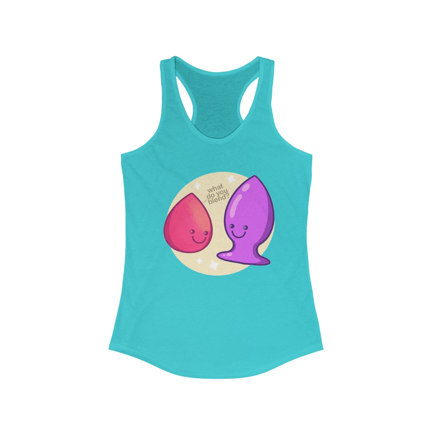 What Do You Blend? Racerback Tank