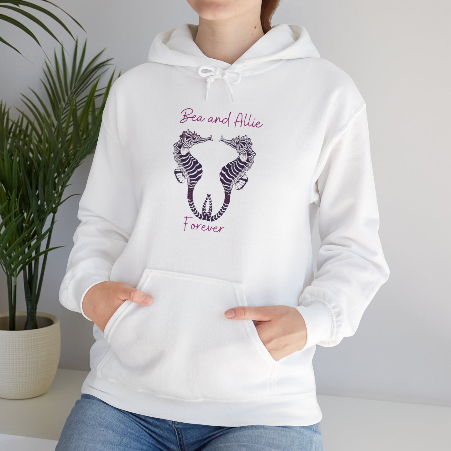 Bea & Allie Forever Unisex Hooded Sweatshirt