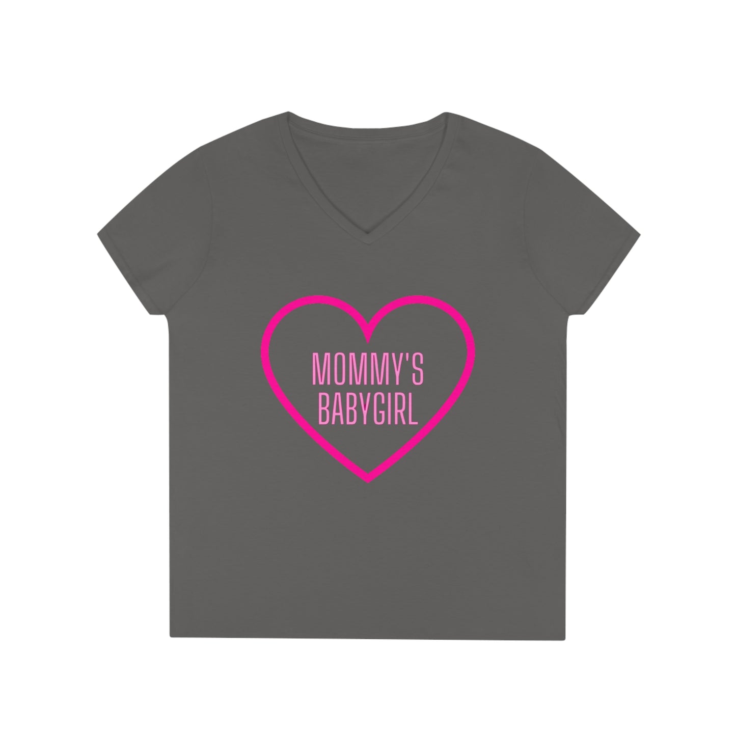 Mommy's Babygirl V-Neck T-Shirt