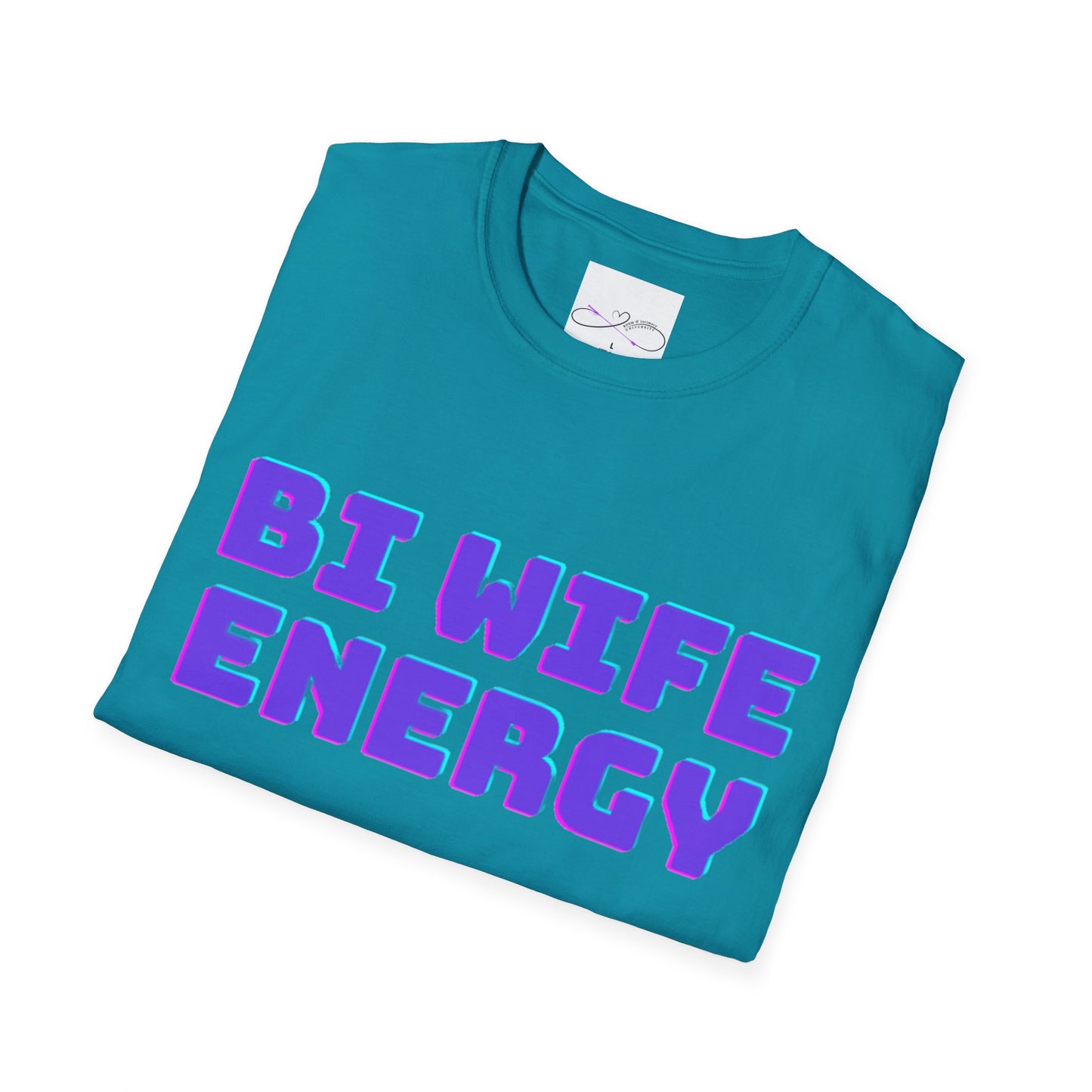 Bi Wife Energy Unisex Softstyle T-Shirt