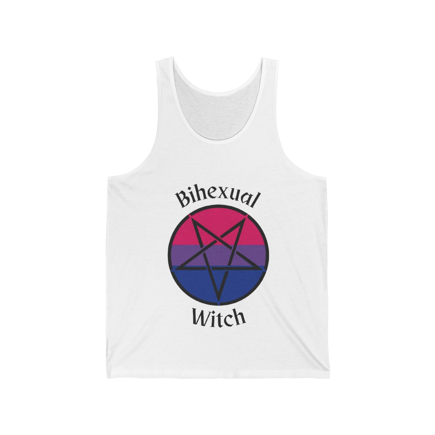 Bihexual Witch Unisex Jersey Tank