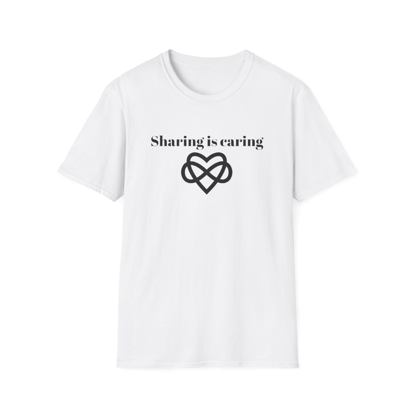 Sharing is Caring Poly Unisex Softstyle T-Shirt