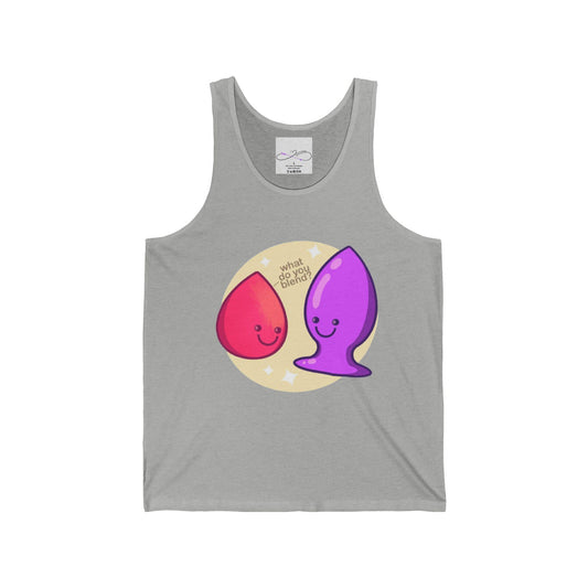 What Do You Blend? Unisex Jersey Tank