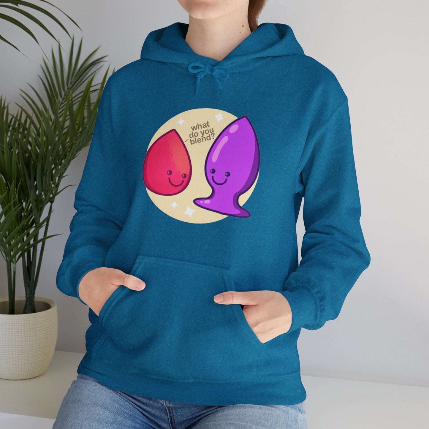 What Do You Blend? Unisex Hooded Sweatshirt