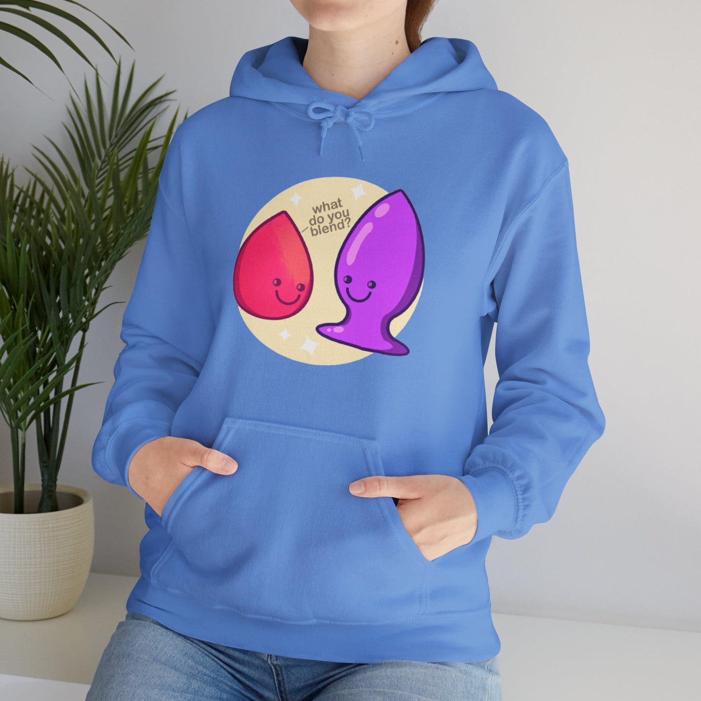 What Do You Blend? Unisex Hooded Sweatshirt