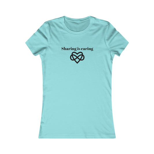 Sharing is Caring Poly Favorite Tee