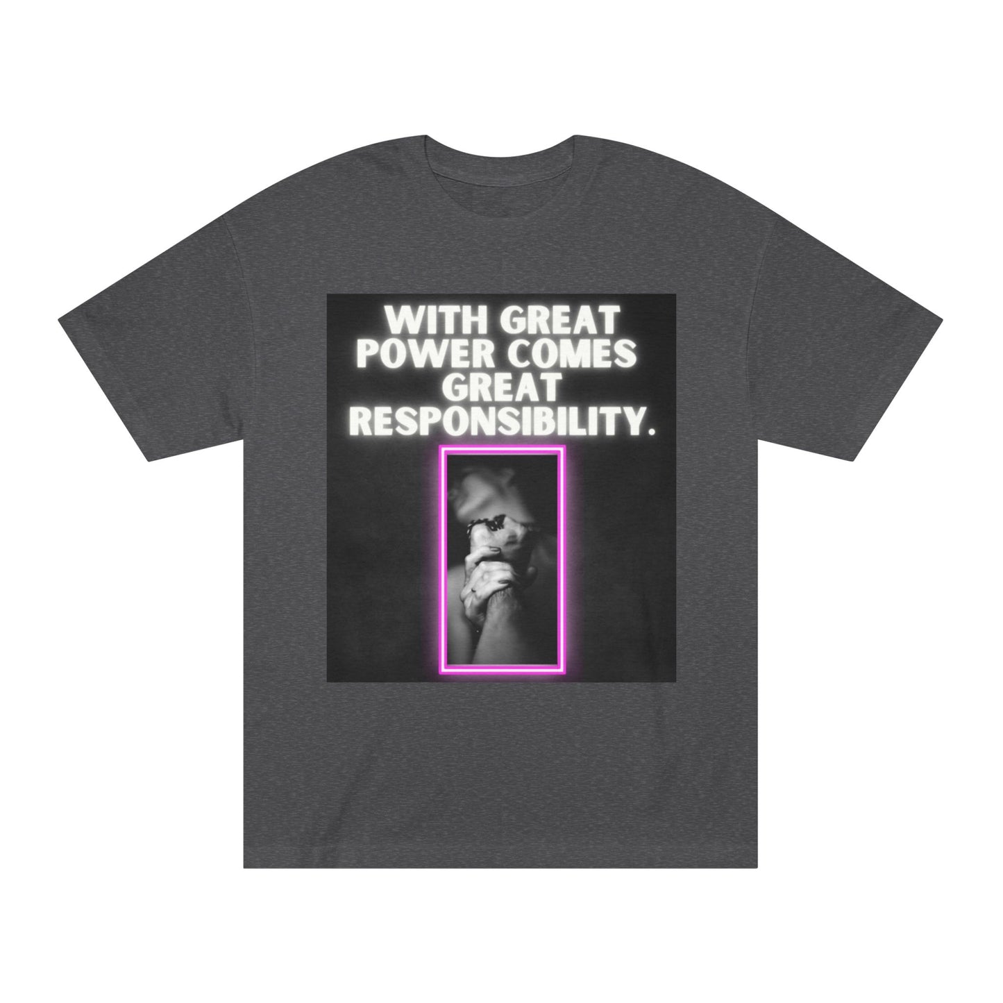 With Great Power Unisex Classic Tee