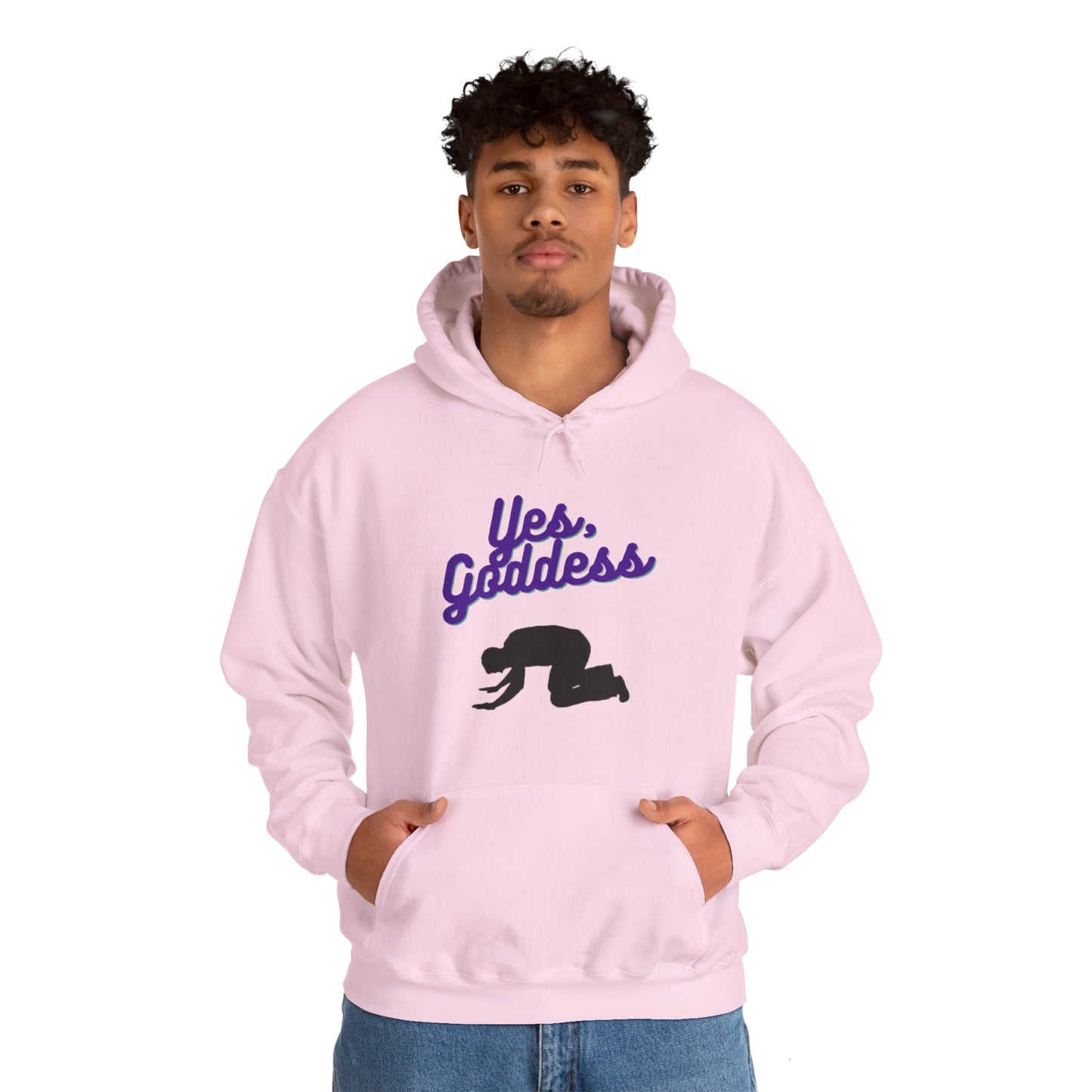 Yes, Goddess Unisex Hooded Sweatshirt