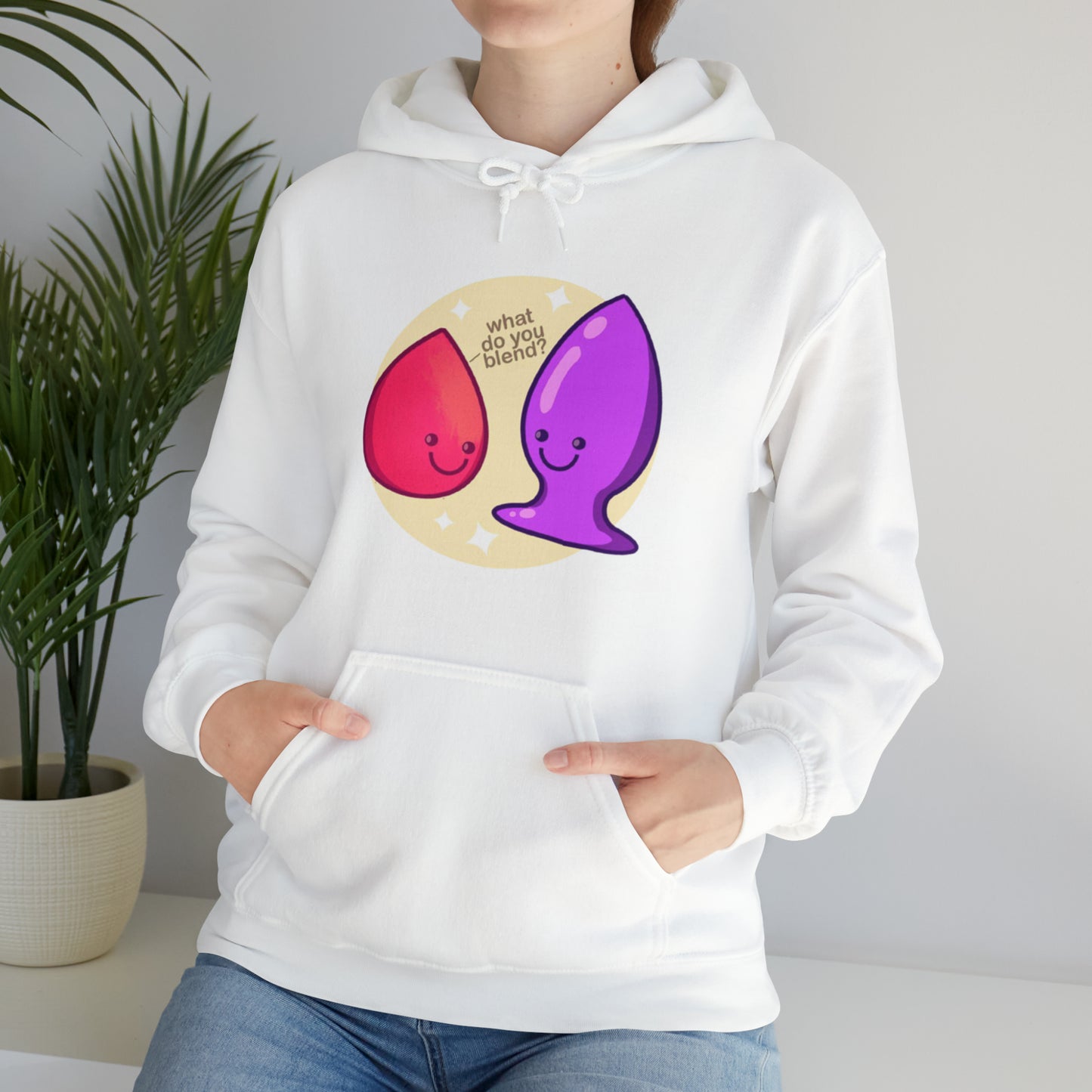 What Do You Blend? Unisex Hooded Sweatshirt