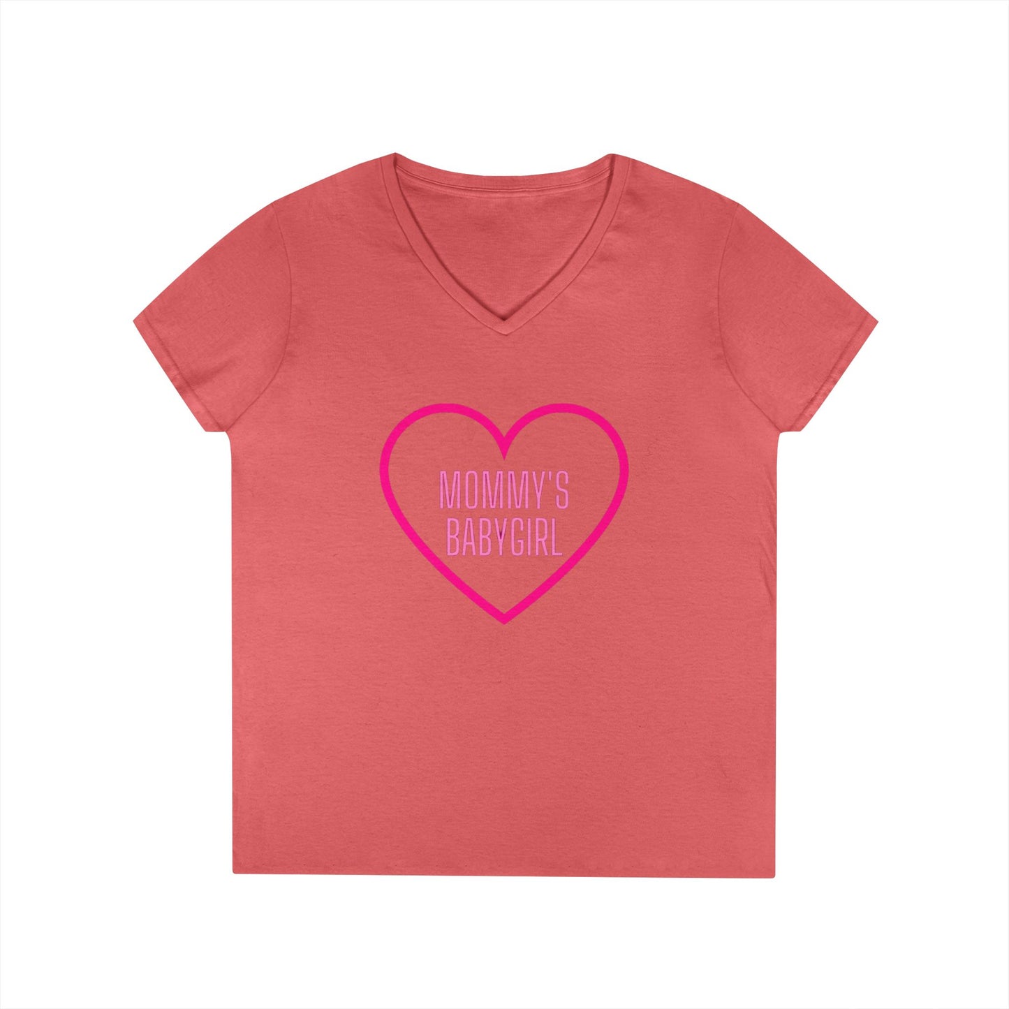 Mommy's Babygirl V-Neck T-Shirt