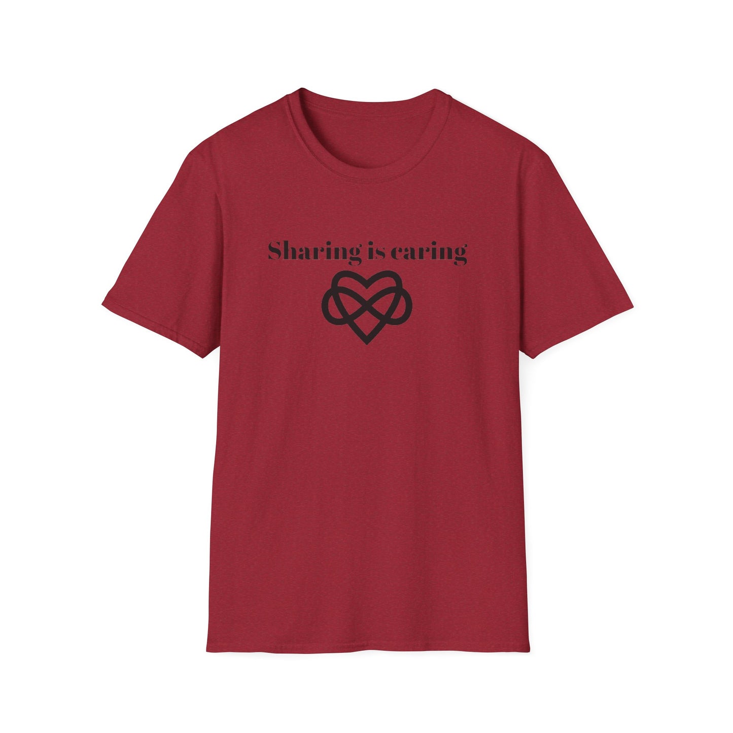 Sharing is Caring Poly Unisex Softstyle T-Shirt