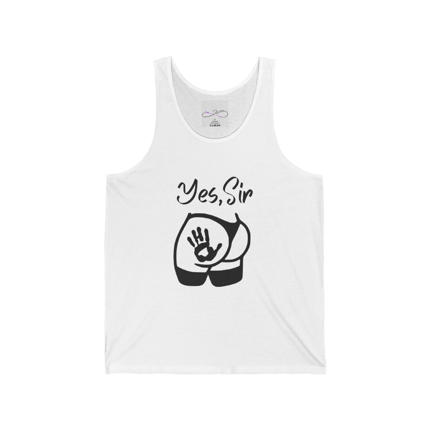 Yes, Sir Unisex Jersey Tank