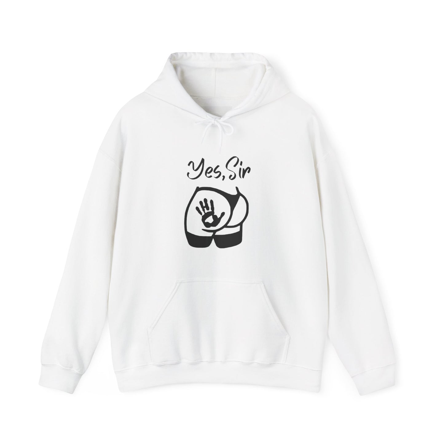 Yes Sir Unisex Hooded Sweatshirt