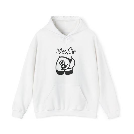 Yes Sir Unisex Hooded Sweatshirt