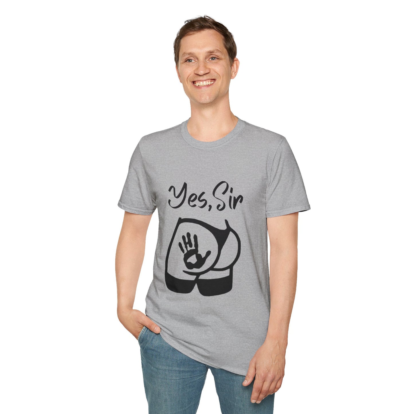 Yes, Sir Unisex Softstyle T-Shirt