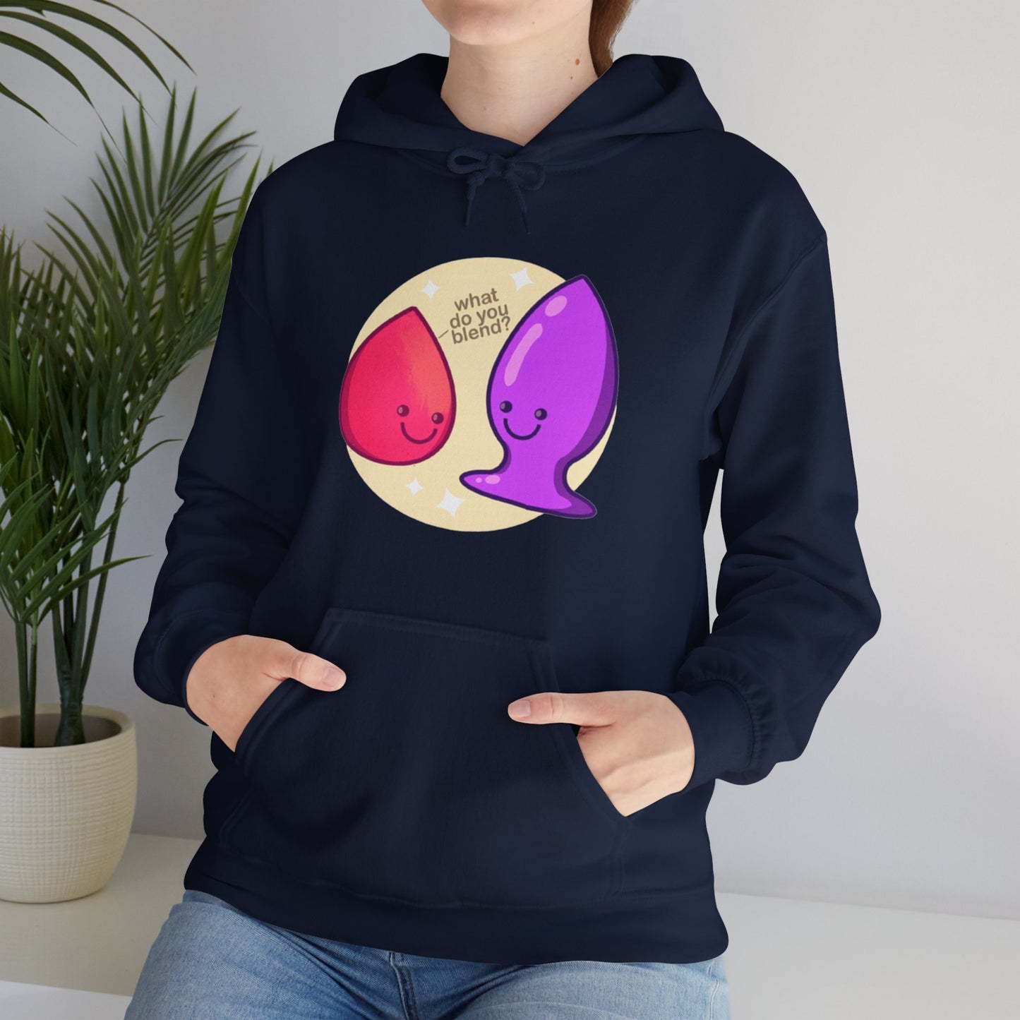 What Do You Blend? Unisex Hooded Sweatshirt