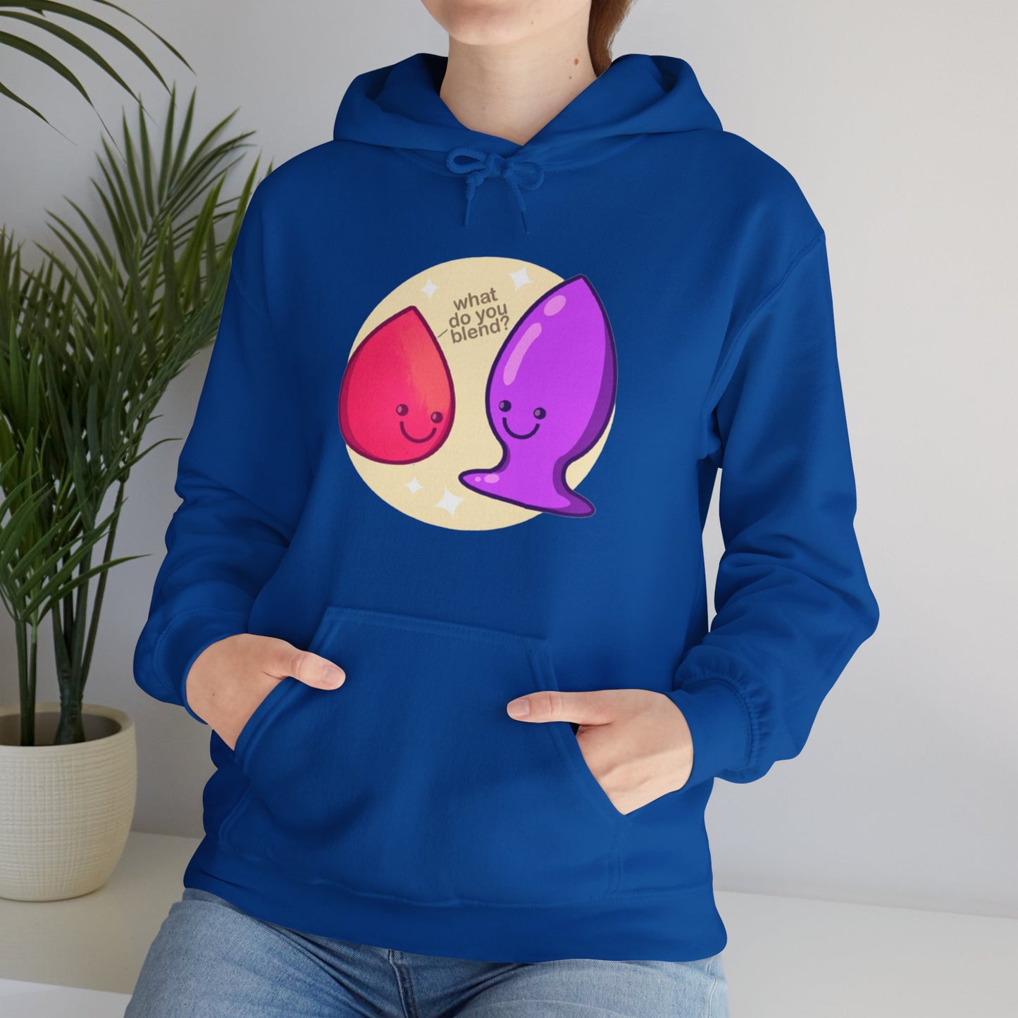 What Do You Blend? Unisex Hooded Sweatshirt