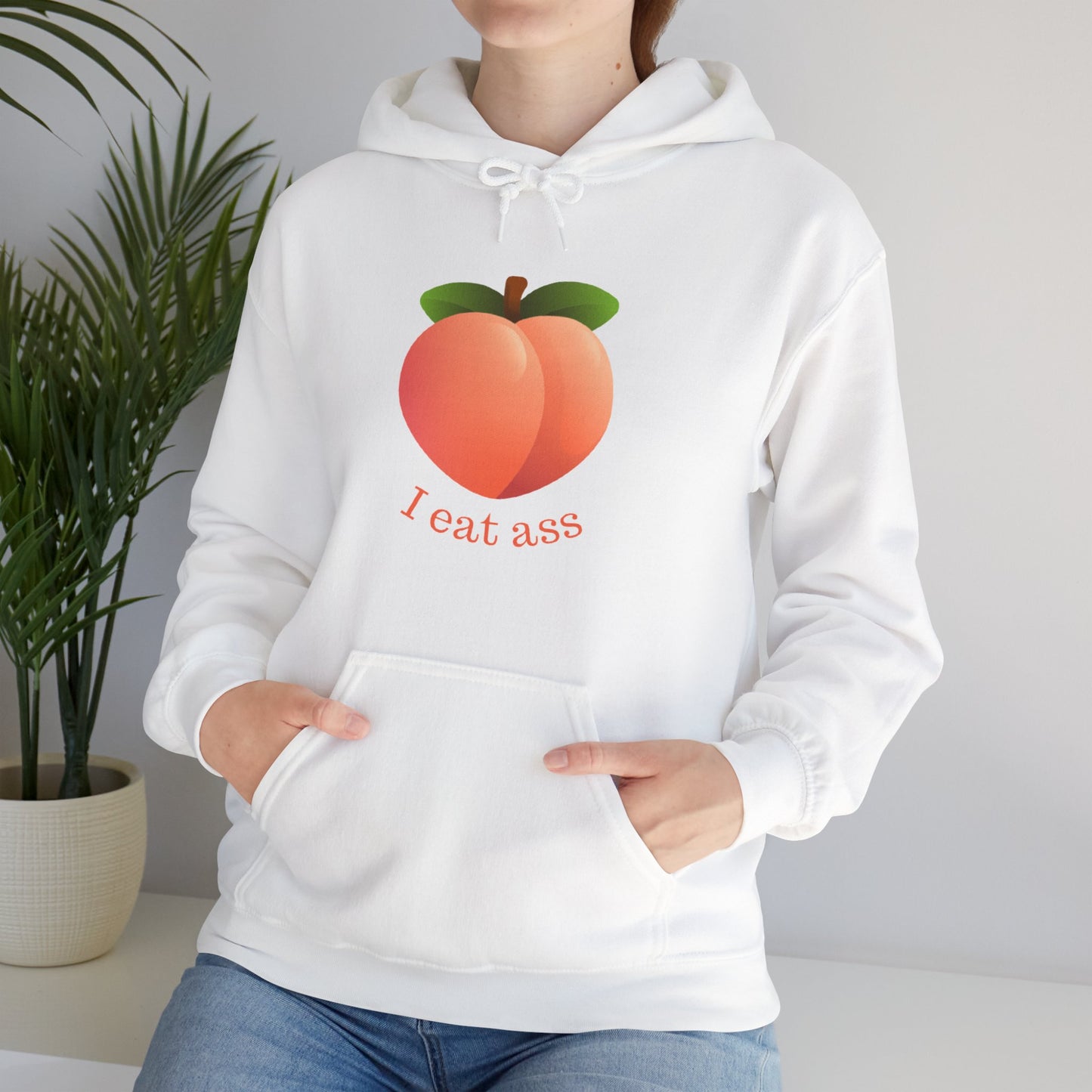 Peaches Unisex Hooded Sweatshirt