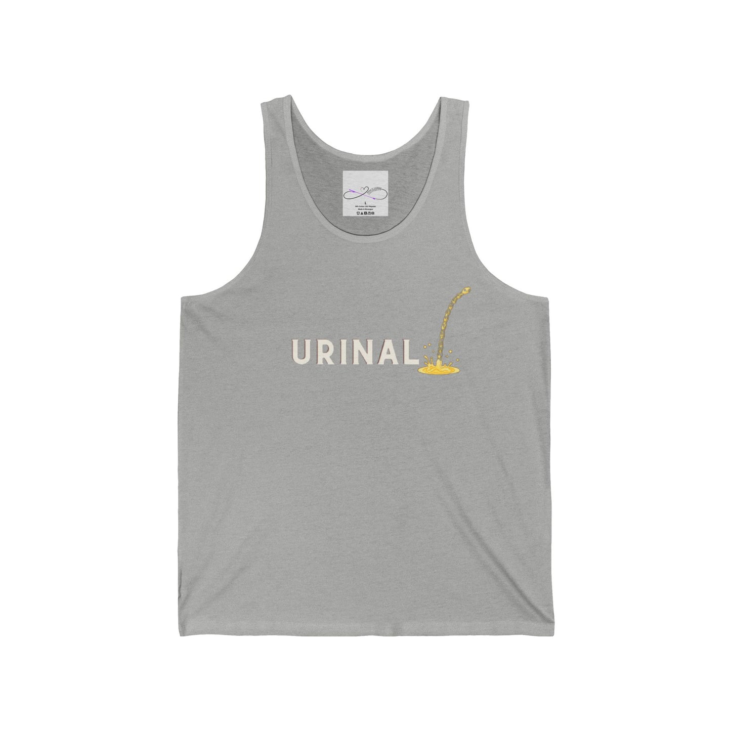 Urinal Unisex Jersey Tank