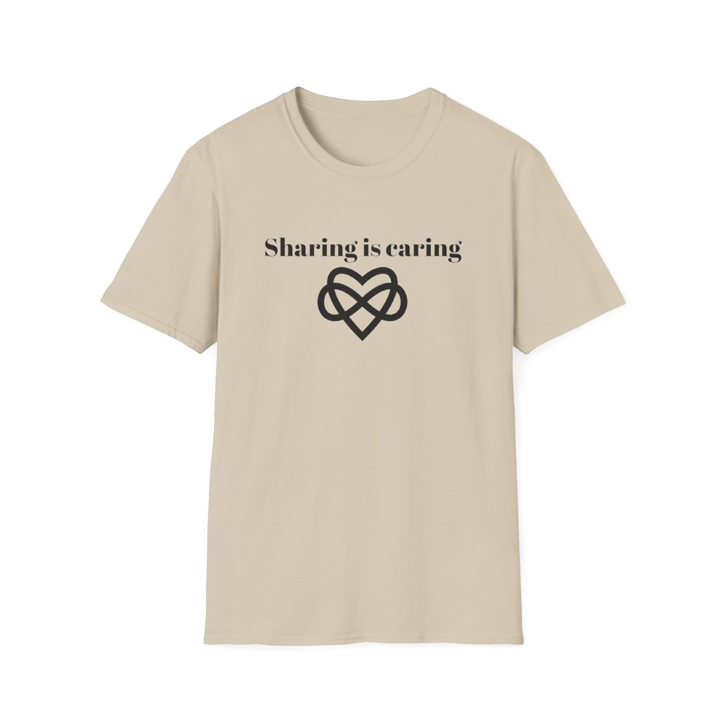 Sharing is Caring Poly Unisex Softstyle T-Shirt