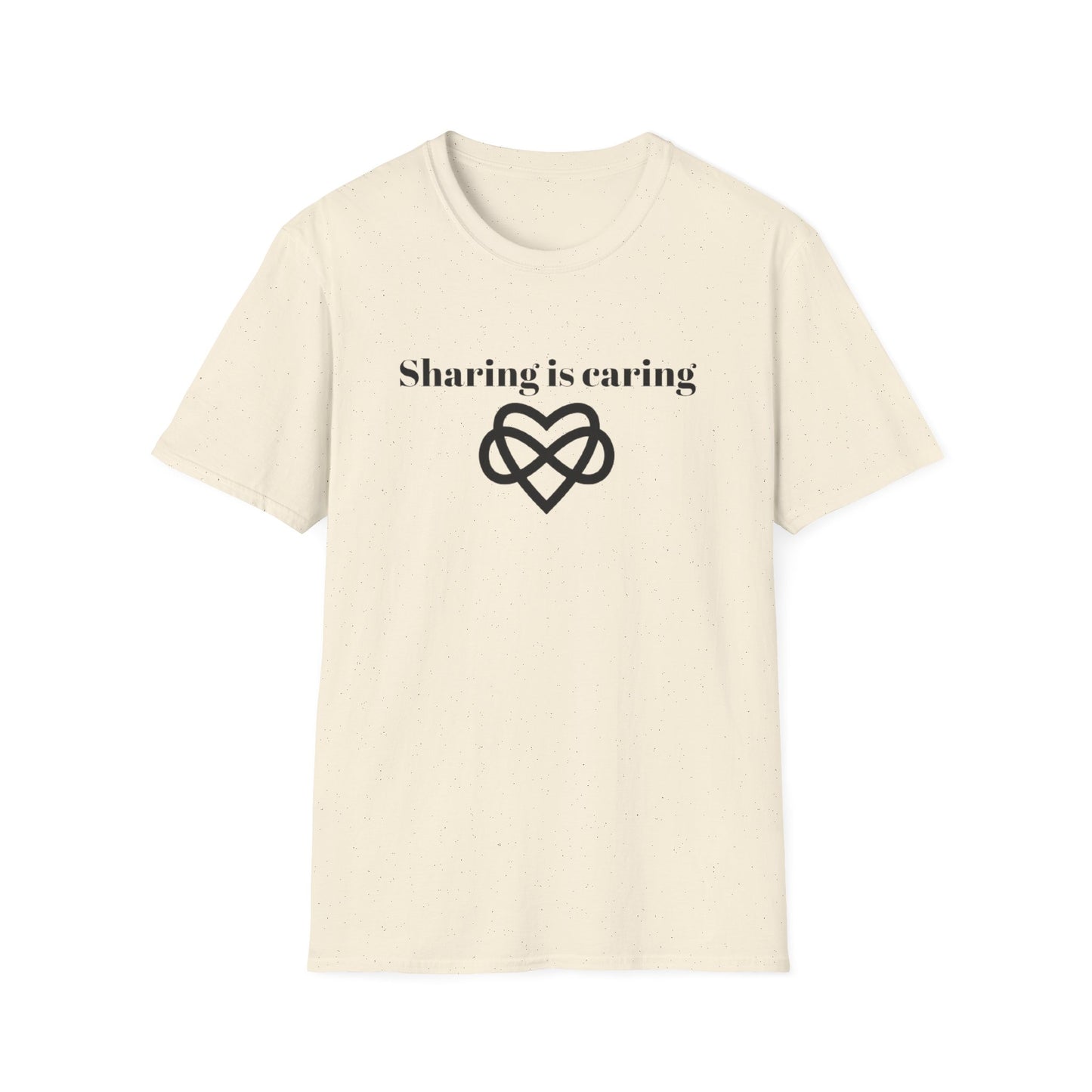 Sharing is Caring Poly Unisex Softstyle T-Shirt