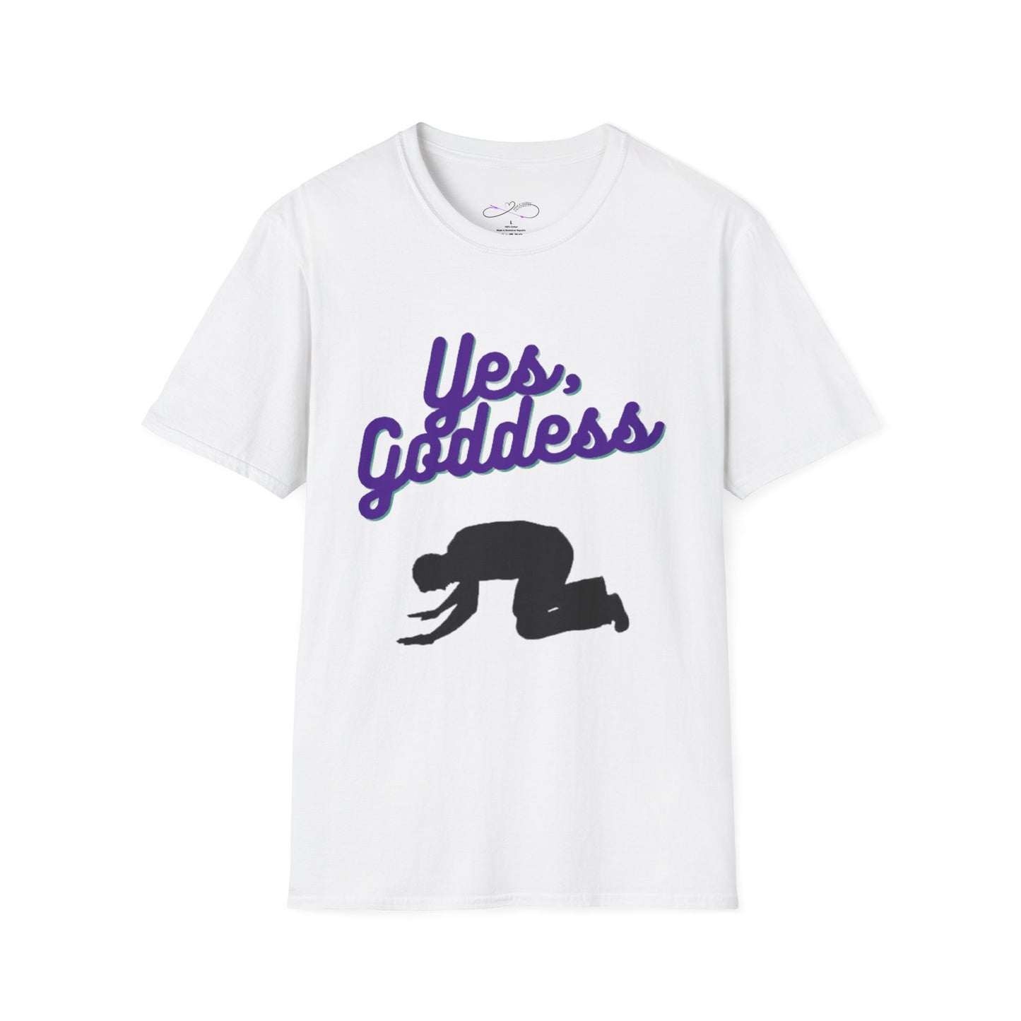 Yes, Goddess Unisex Softstyle T-Shirt