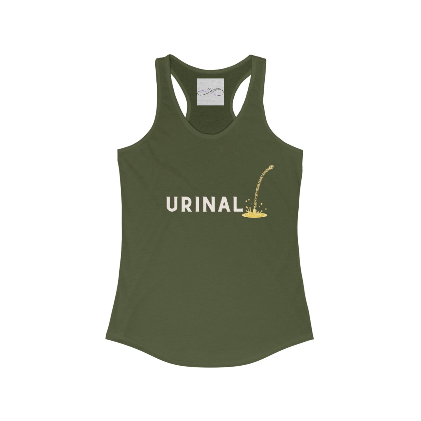 Urinal Racerback Tank