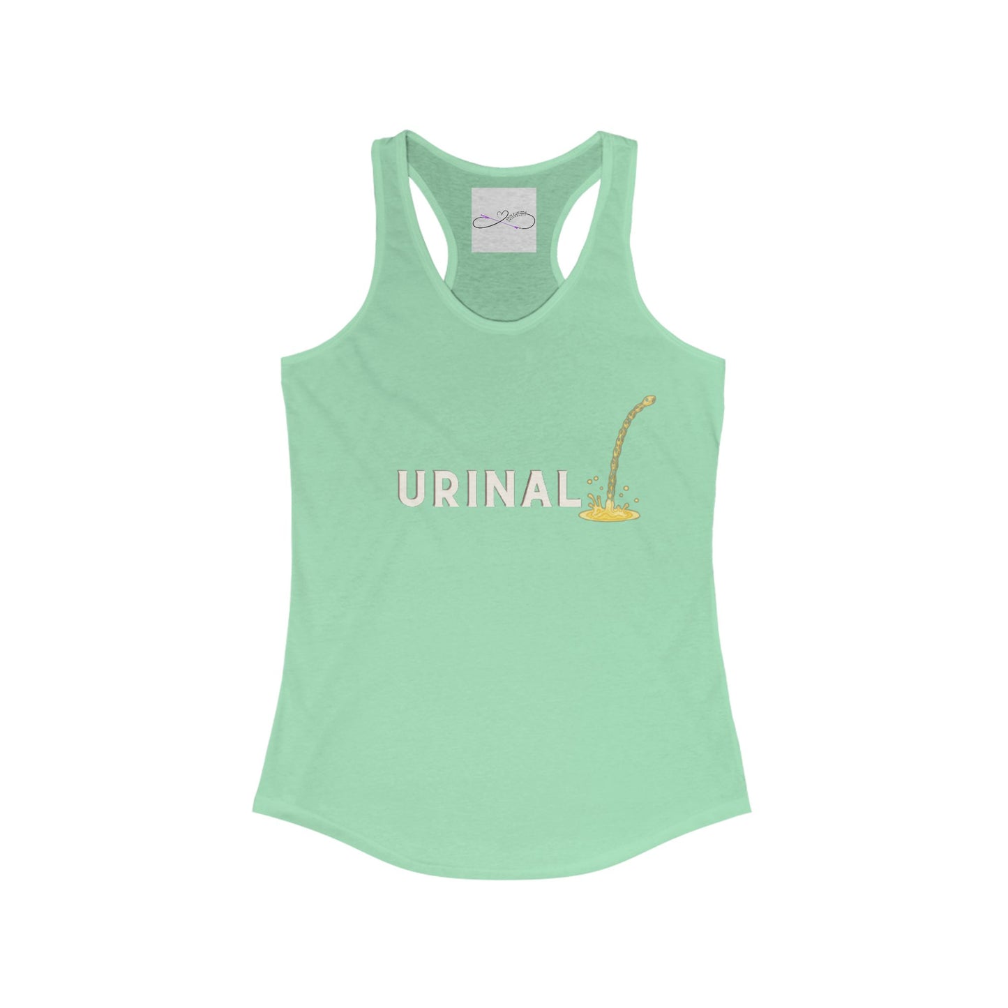 Urinal Racerback Tank