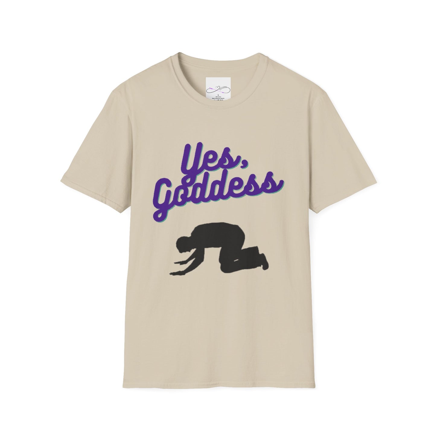 Yes, Goddess Unisex Softstyle T-Shirt