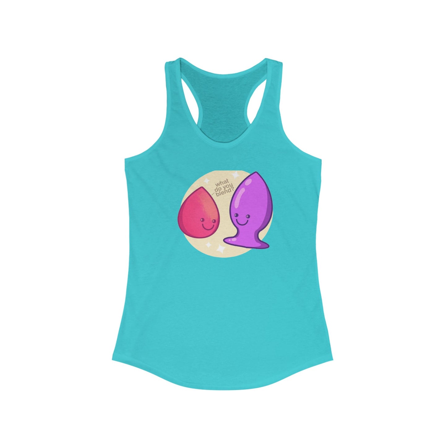 What Do You Blend? Racerback Tank