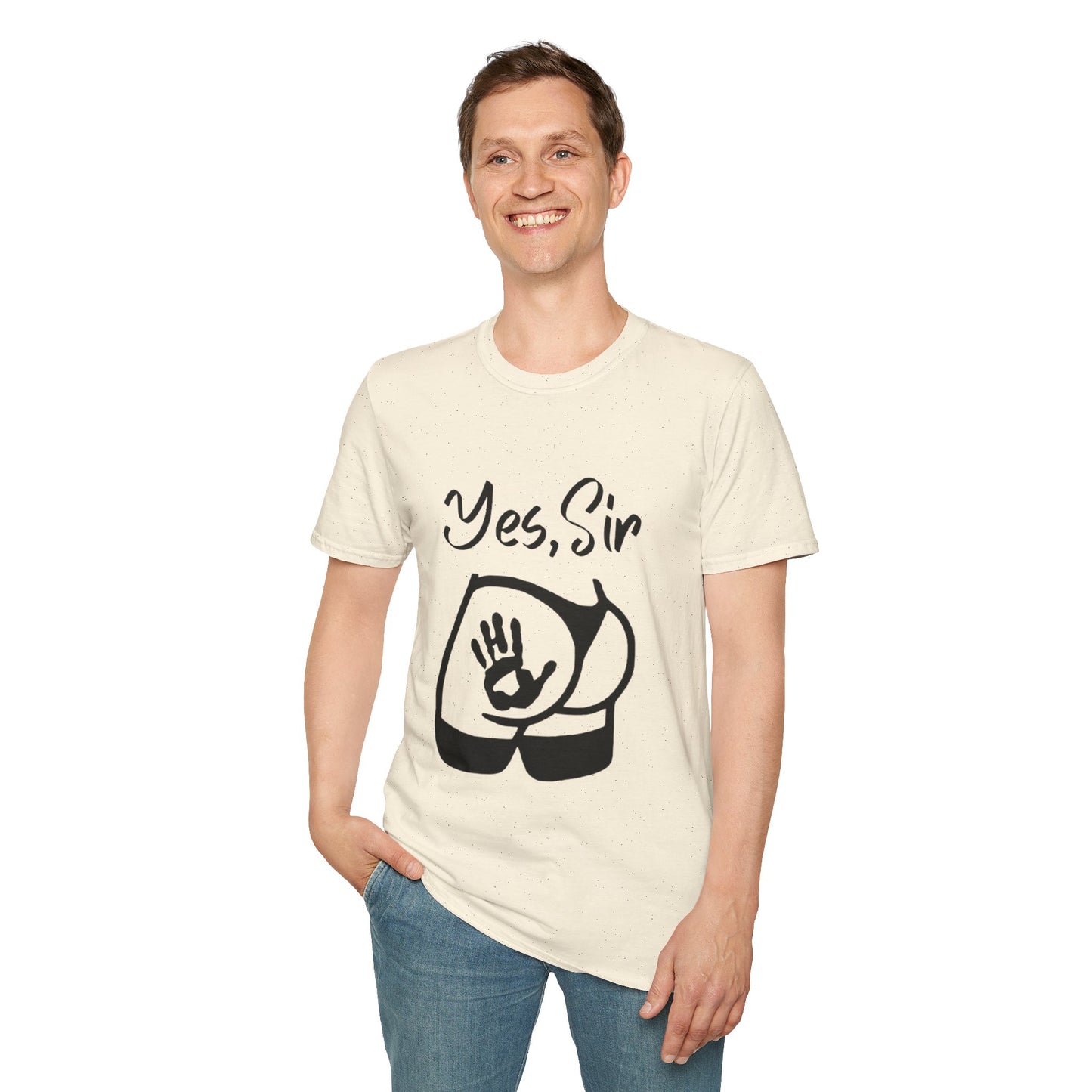 Yes, Sir Unisex Softstyle T-Shirt