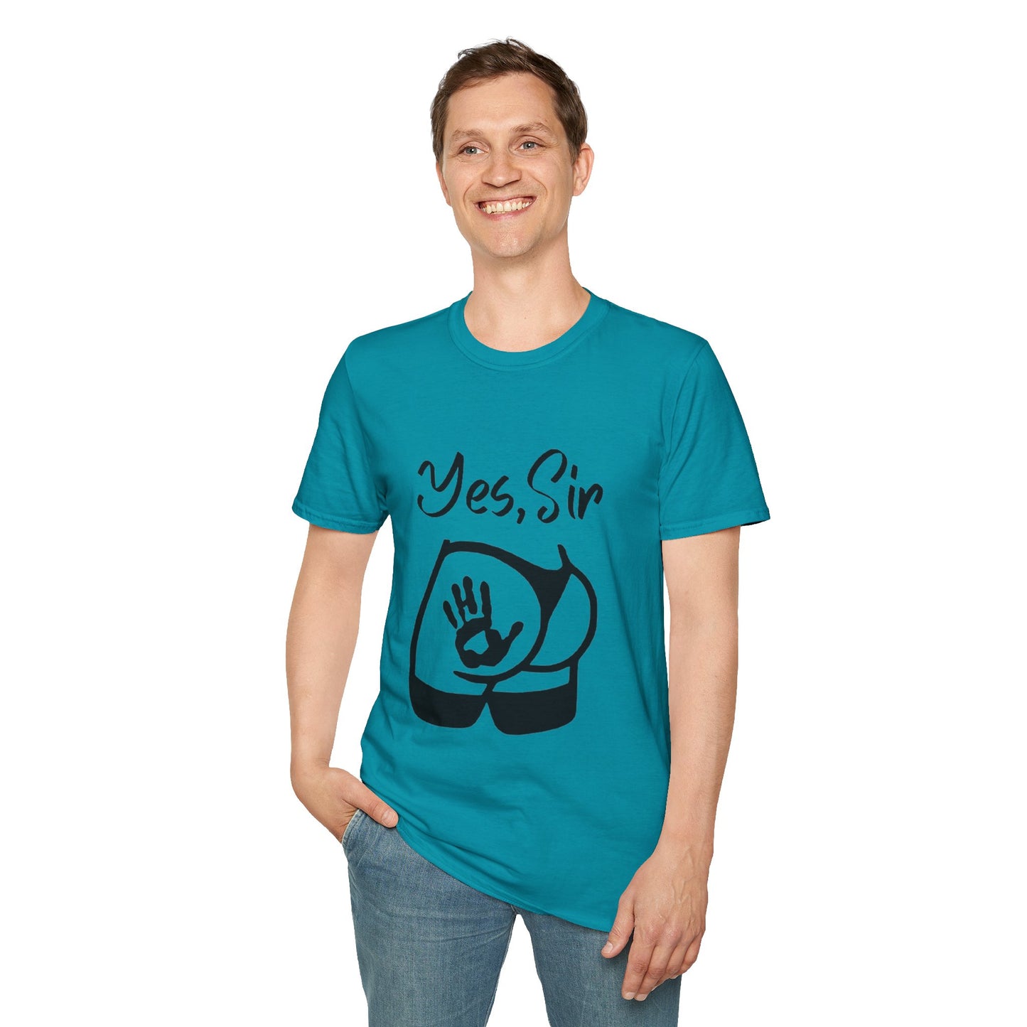 Yes, Sir Unisex Softstyle T-Shirt