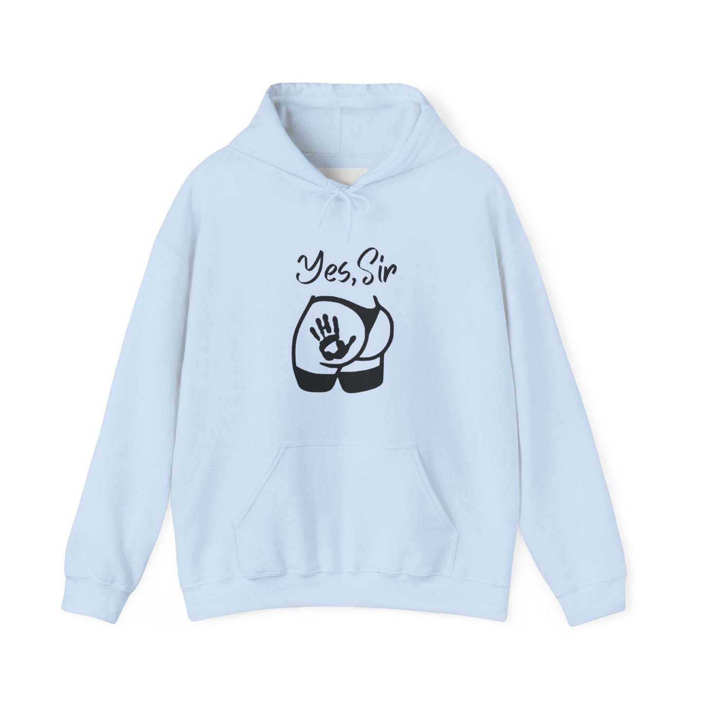 Yes Sir Unisex Hooded Sweatshirt