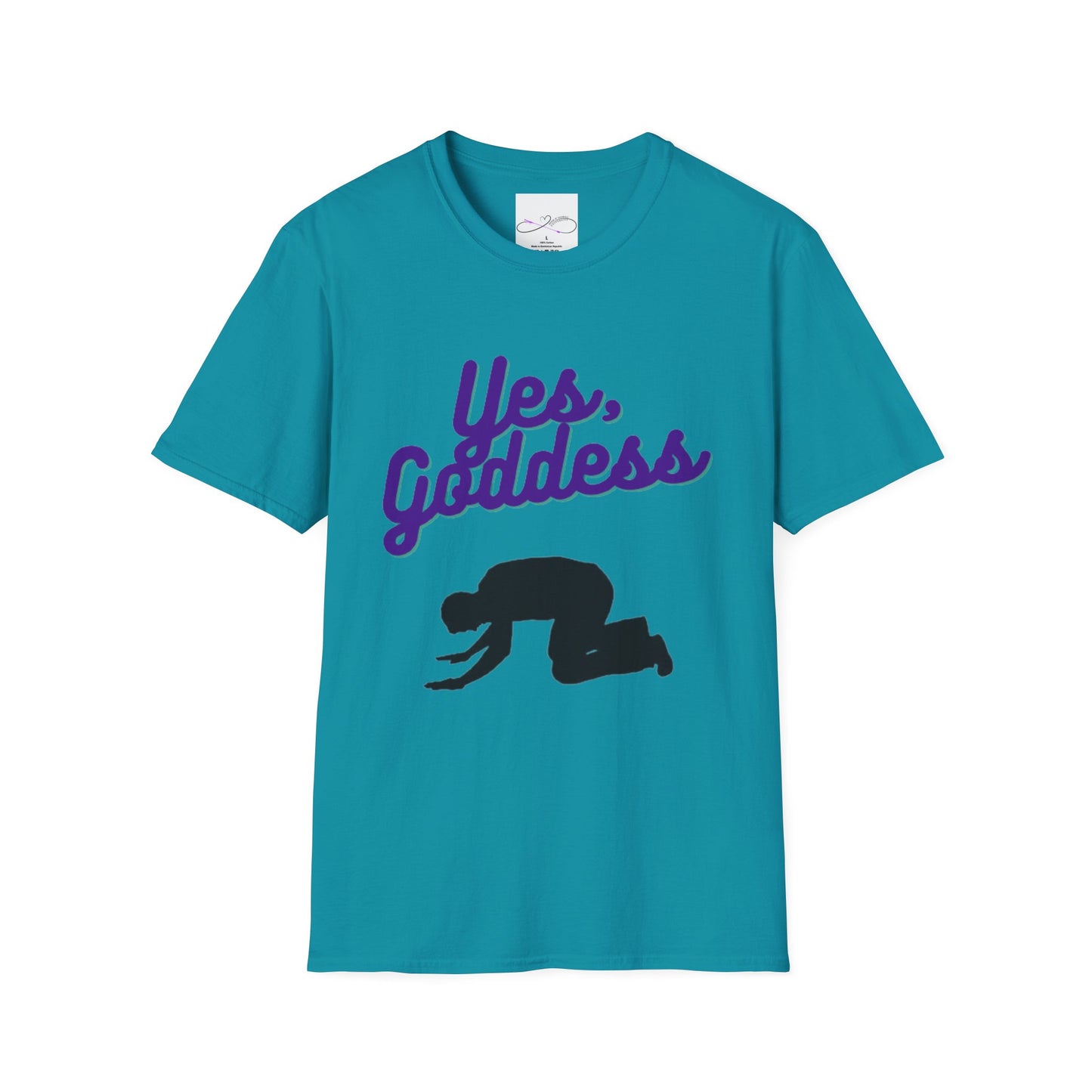 Yes, Goddess Unisex Softstyle T-Shirt