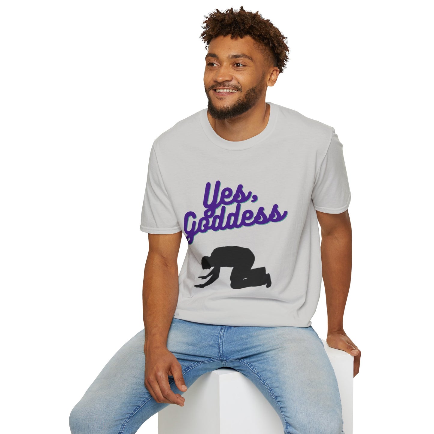 Yes, Goddess Unisex Softstyle T-Shirt