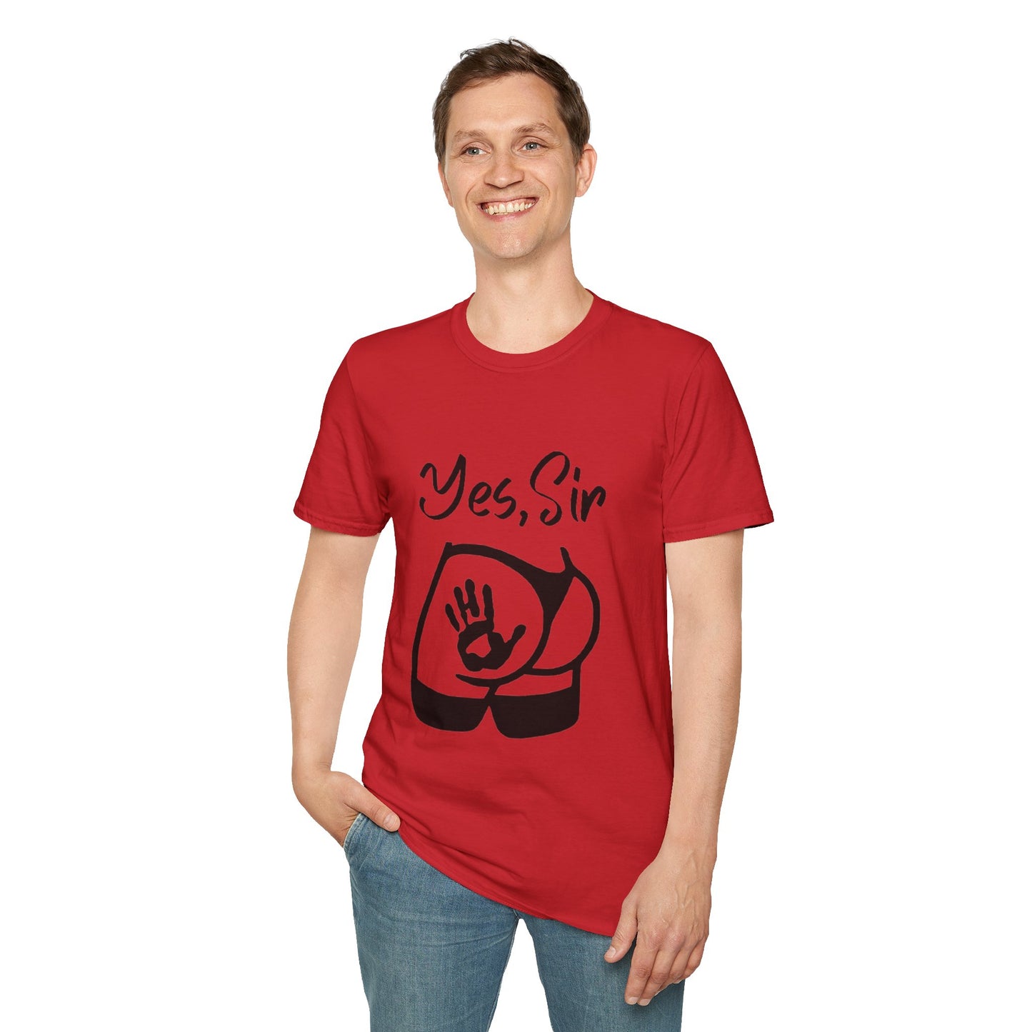 Yes, Sir Unisex Softstyle T-Shirt