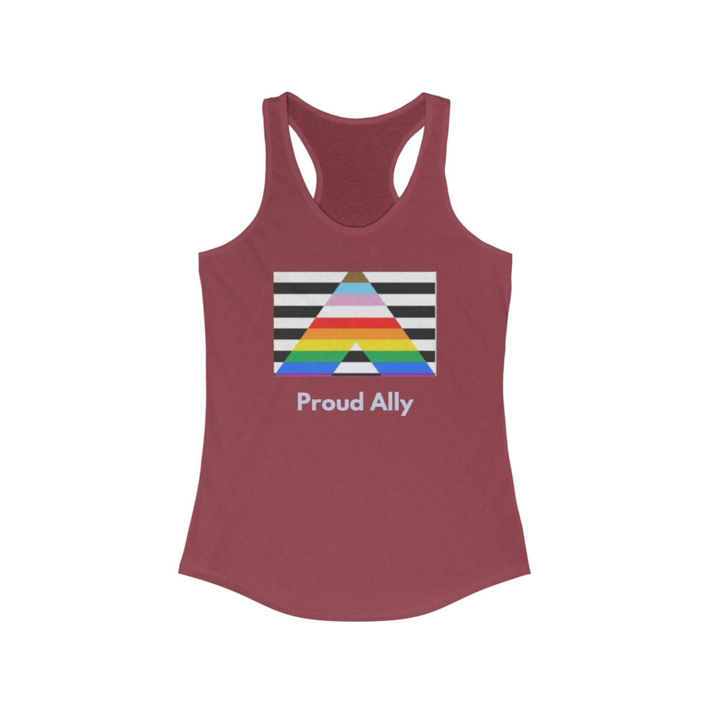 Proud Ally Racerback Tank