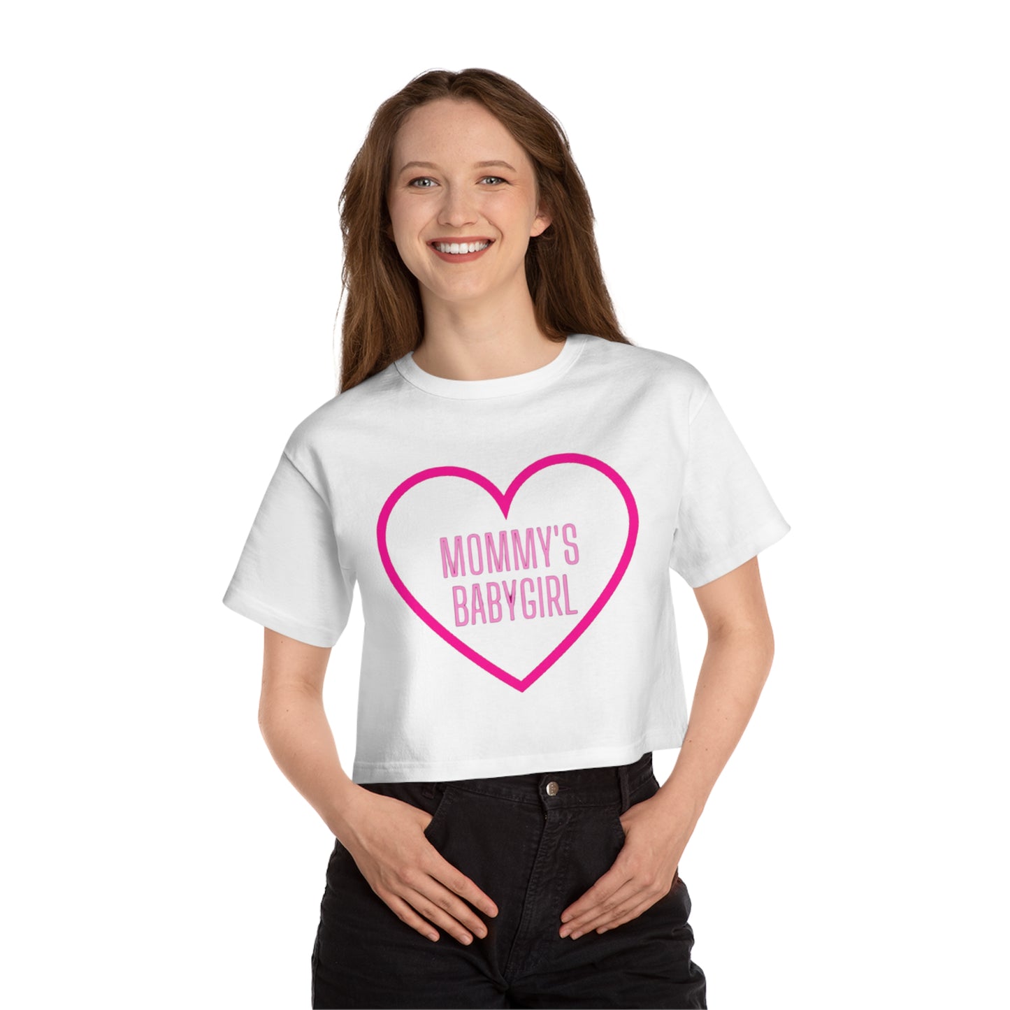 Mommy's Babygirl Cropped T-Shirt