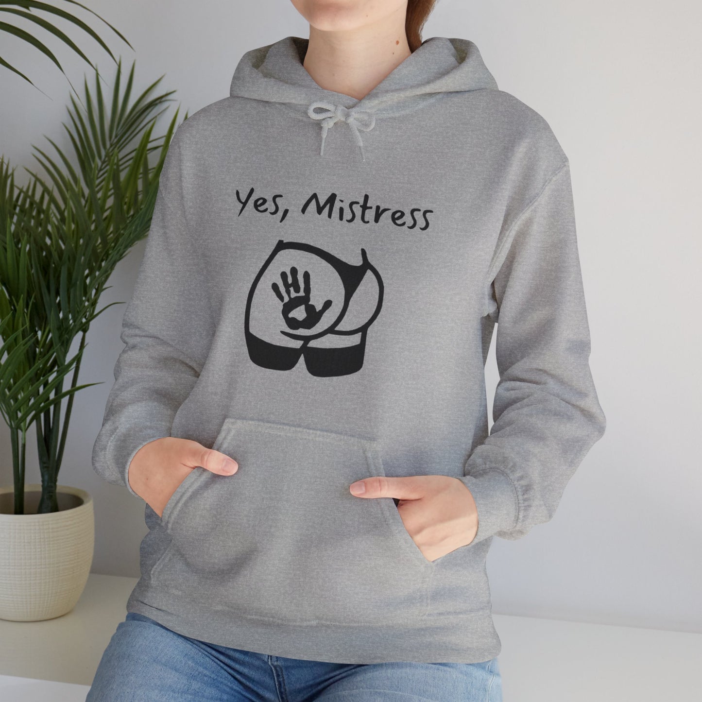 Yes, Mistress Unisex Hooded Sweatshirt