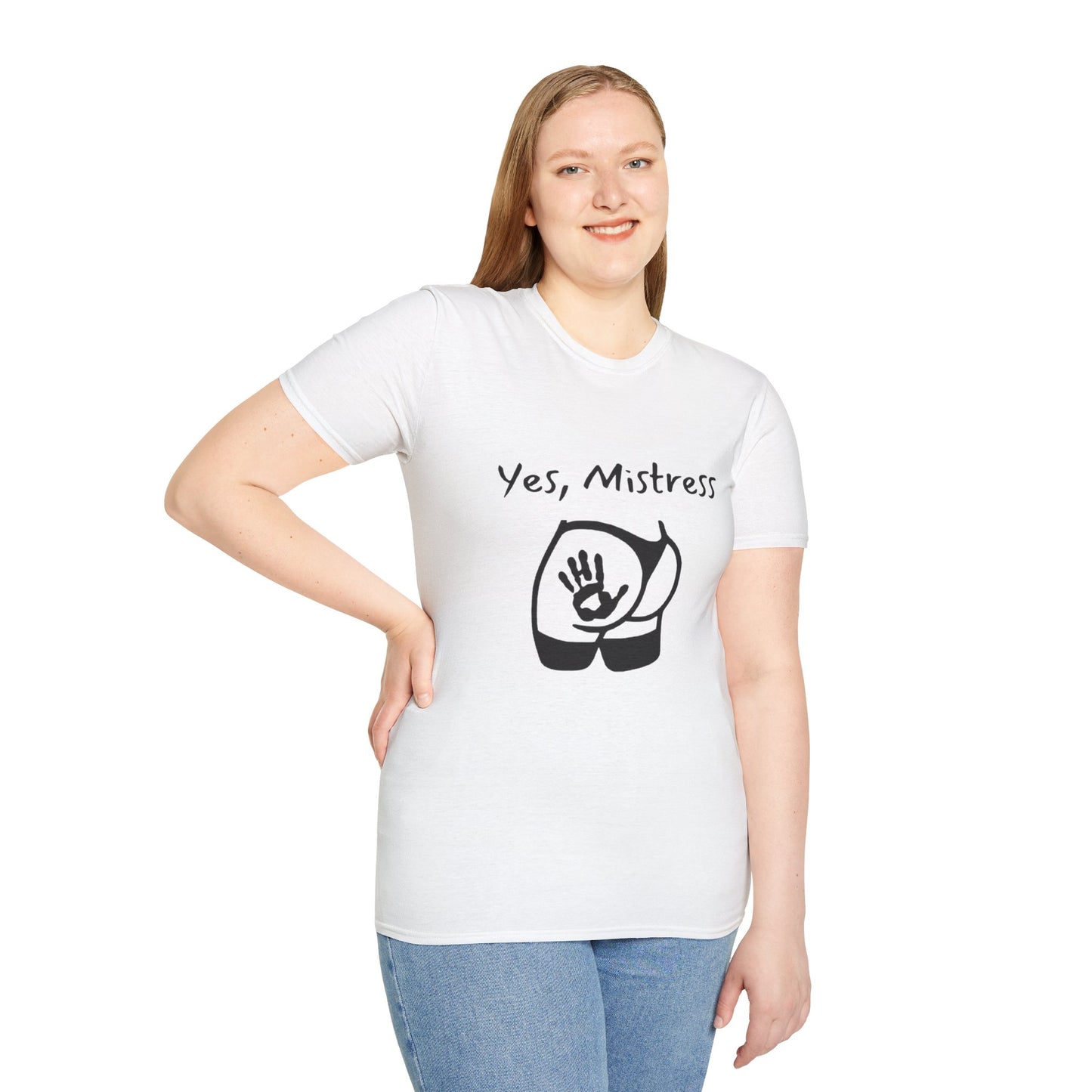 Yes, Mistress Unisex Softstyle T-Shirt