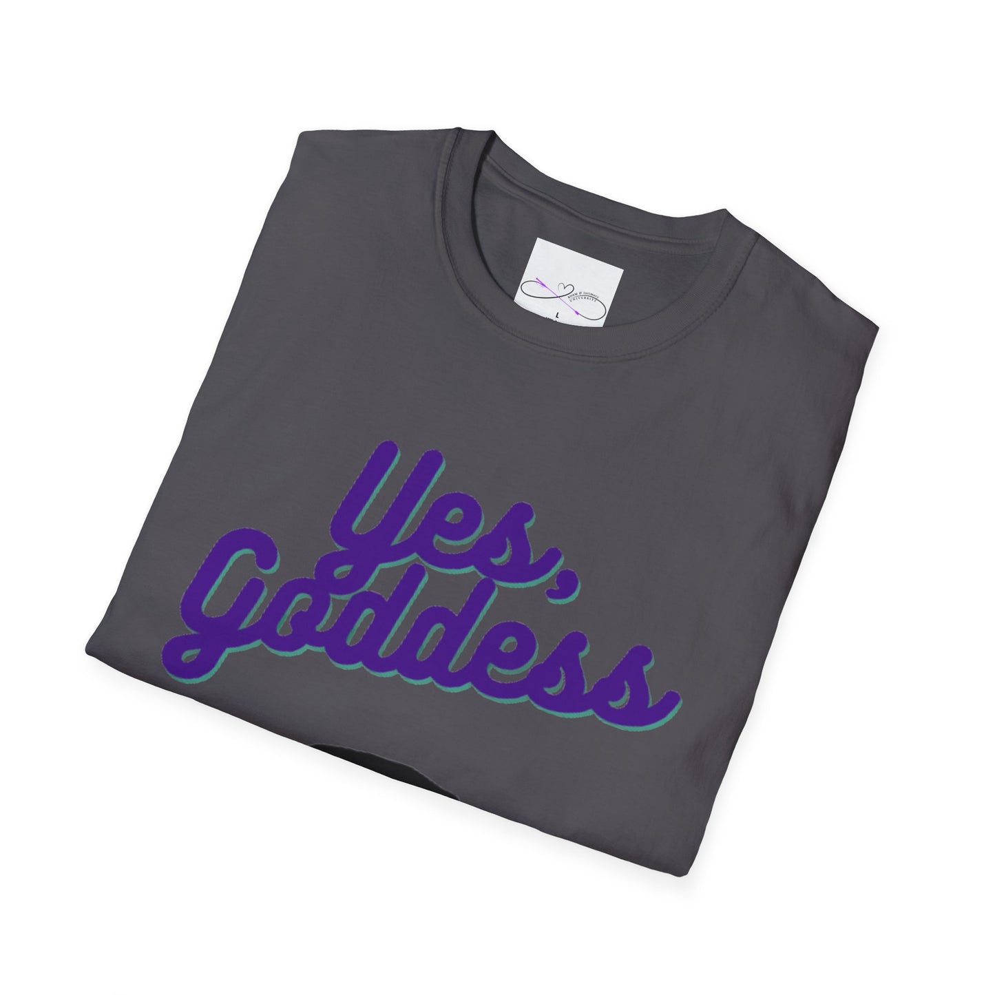 Yes, Goddess Unisex Softstyle T-Shirt