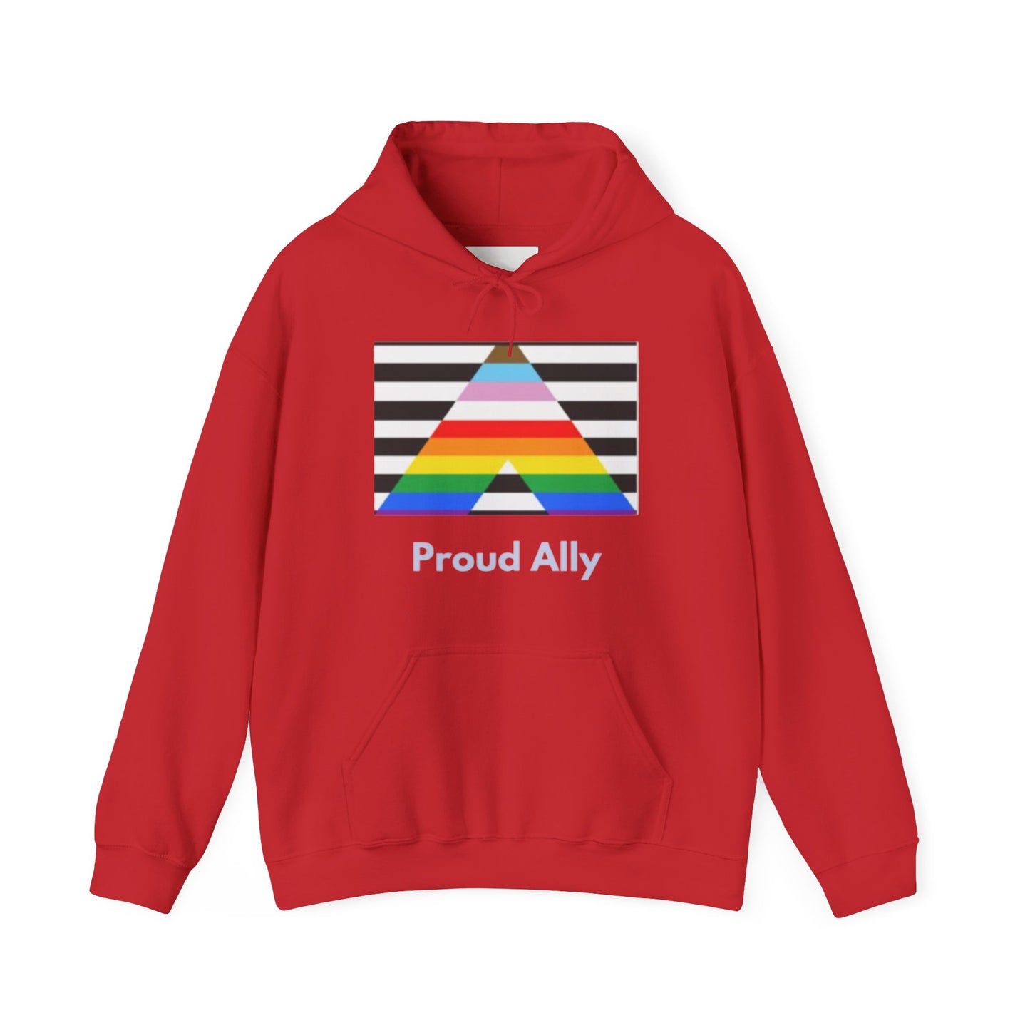 Proud Ally Unisex Hooded Sweatshirt