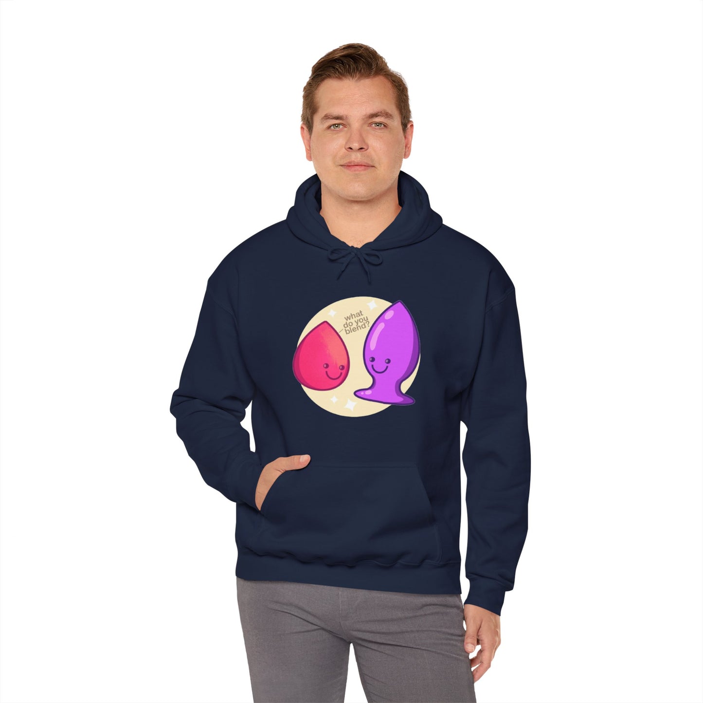 What Do You Blend? Unisex Hooded Sweatshirt