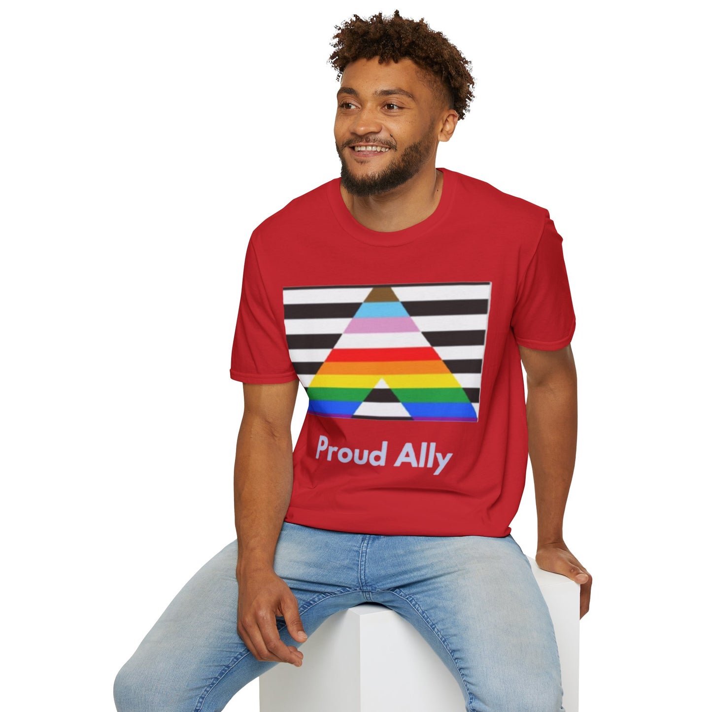 Proud Ally Unisex Softstyle T-Shirt