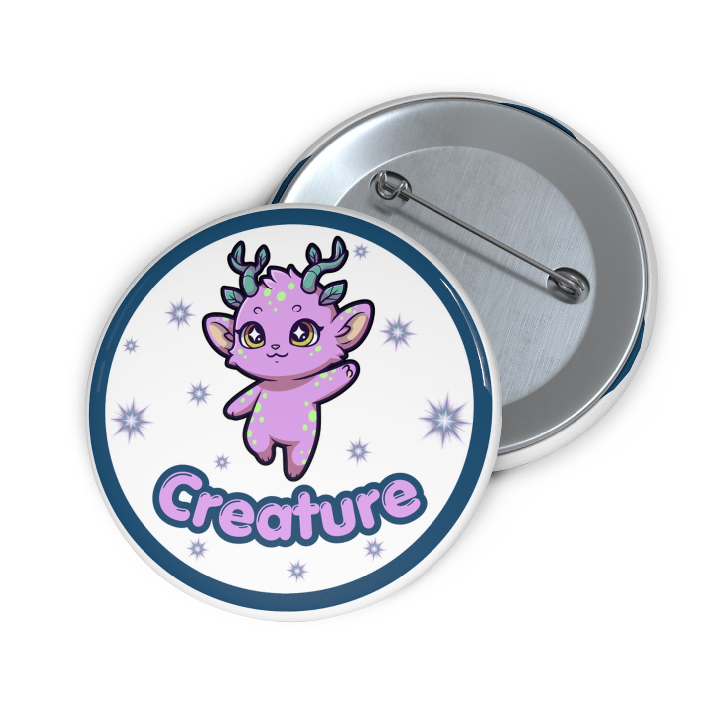 Creature pinback button