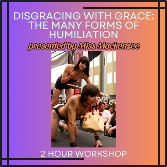 Disgracing with Grace: The Many Forms of Humiliation