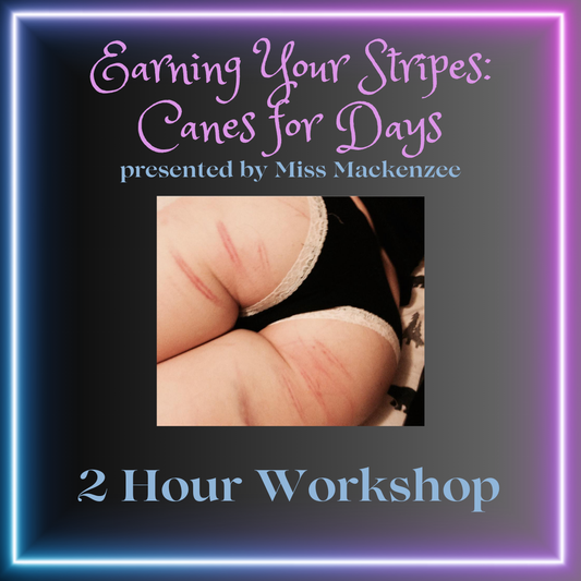 Earning Your Stripes: Canes for Days