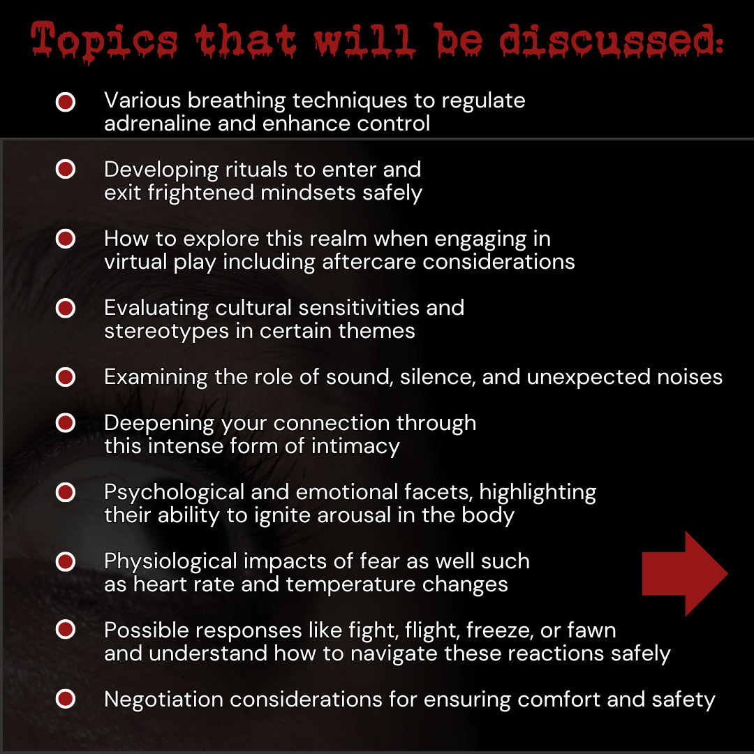 From Fright to Euphoria: A Fear Play Intensive