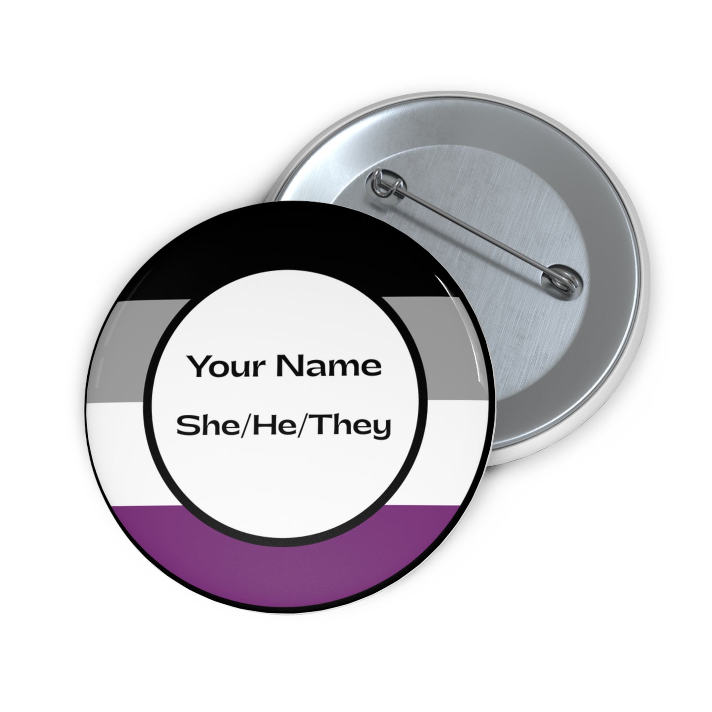 Custom Pride Pinback Button